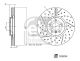 FEBI BILSTEIN Bremsscheibe 185854