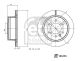 FEBI BILSTEIN Bremsscheibe 186465