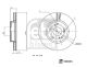 FEBI BILSTEIN Bremsscheibe 196935