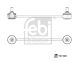 FEBI BILSTEIN Stange/Strebe, Stabilisator 197300