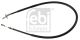 FEBI BILSTEIN Seilzug, Feststellbremse 21264
