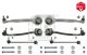 FEBI BILSTEIN Reparatursatz, Querlenker 23701