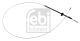 FEBI BILSTEIN Seilzug, Feststellbremse 23972