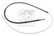 FEBI BILSTEIN Seilzug, Feststellbremse 33207