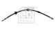 FEBI BILSTEIN Bremsschlauch 34053