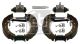 FEBI BILSTEIN Bremsbackensatz 37513