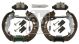FEBI BILSTEIN Bremsbackensatz 38006