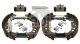 FEBI BILSTEIN Bremsbackensatz 38749