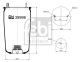 FEBI BILSTEIN Federbalg, Luftfederung 39996