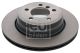 FEBI BILSTEIN Bremsscheibe 43895