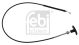 FEBI BILSTEIN Seilzug, Klappenentriegelung-Staukasten 44494