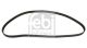 FEBI BILSTEIN Zahnriemen 47728
