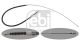 FEBI BILSTEIN Seilzug, Feststellbremse 48306