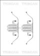 TRISCAN Zubehörsatz, Scheibenbremsbelag 8105 111620