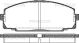 TRISCAN Bremsbelagsatz, Scheibenbremse 8110 13016