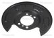 TRISCAN Spritzblech, Bremsscheibe 8125 18209