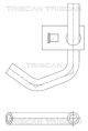 TRISCAN Hydraulikschlauch, Lenkung 8516 11024