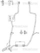 TRISCAN Hydraulikschlauch, Lenkung 8516 11037