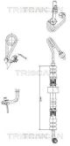 TRISCAN Hydraulikschlauch, Lenkung 8516 23007