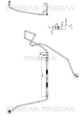 TRISCAN Hydraulikschlauch, Lenkung 8516 27002