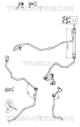 TRISCAN Hydraulikschlauch, Lenkung 8516 27007