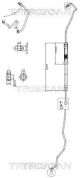 TRISCAN Hydraulikschlauch, Lenkung 8516 29041