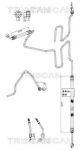 TRISCAN Hydraulikschlauch, Lenkung 8516 29064