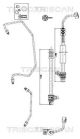 TRISCAN Hydraulikschlauch, Lenkung 8516 43001