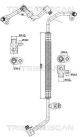 TRISCAN Hochdruck-/Niederdruckleitung, Klimaanlage 9010 10014