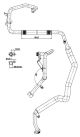 TRISCAN Hochdruck-/Niederdruckleitung, Klimaanlage 9010 10024