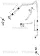 TRISCAN Hochdruck-/Niederdruckleitung, Klimaanlage 9010 10041