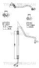 TRISCAN Hochdruck-/Niederdruckleitung, Klimaanlage 9010 11022