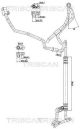 TRISCAN Hochdruck-/Niederdruckleitung, Klimaanlage 9010 11023