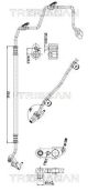 TRISCAN Hochdruck-/Niederdruckleitung, Klimaanlage 9010 23001