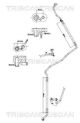 TRISCAN Hochdruck-/Niederdruckleitung, Klimaanlage 9010 23023