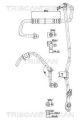 TRISCAN Hochdruck-/Niederdruckleitung, Klimaanlage 9010 24026