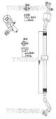 TRISCAN Hochdruck-/Niederdruckleitung, Klimaanlage 9010 25001