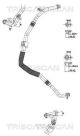 TRISCAN Hochdruck-/Niederdruckleitung, Klimaanlage 9010 25003