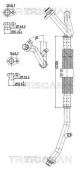 TRISCAN Hochdruck-/Niederdruckleitung, Klimaanlage 9010 25007
