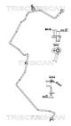TRISCAN Hochdruck-/Niederdruckleitung, Klimaanlage 9010 25016