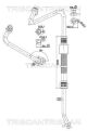 TRISCAN Hochdruck-/Niederdruckleitung, Klimaanlage 9010 25023