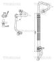 TRISCAN Hochdruck-/Niederdruckleitung, Klimaanlage 9010 25024