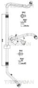 TRISCAN Hochdruck-/Niederdruckleitung, Klimaanlage 9010 25032