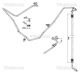 TRISCAN Hochdruck-/Niederdruckleitung, Klimaanlage 9010 25038