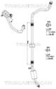 TRISCAN Hochdruck-/Niederdruckleitung, Klimaanlage 9010 25040
