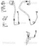 TRISCAN Hochdruck-/Niederdruckleitung, Klimaanlage 9010 25042