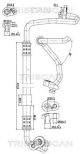 TRISCAN Hochdruck-/Niederdruckleitung, Klimaanlage 9010 29056