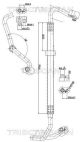 TRISCAN Hochdruck-/Niederdruckleitung, Klimaanlage 9010 29086