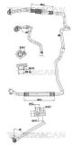 TRISCAN Hochdruck-/Niederdruckleitung, Klimaanlage 9010 29101