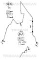 TRISCAN Hochdruck-/Niederdruckleitung, Klimaanlage 9010 29137